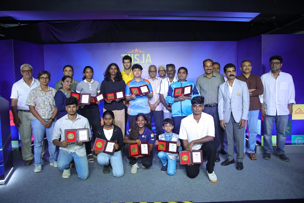 TNSJA awards for 10 promising sportspersons