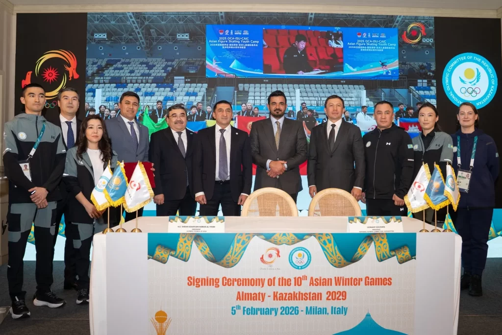 Olympic Council of Asia Signs Host City Contract for the 2029 Asian Winter Games in Almaty
