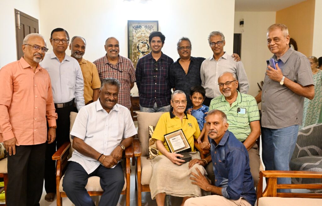 Group picture with Thyagarajan