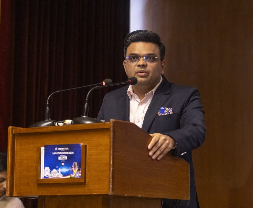 Jay Shah outlines roadmap for Indian sport at SJFI Grand Sports Conclave