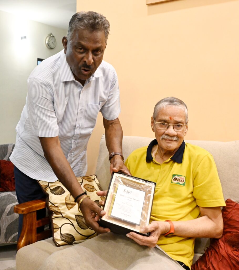 Thyagarajan – the ultimate professional in Sports Journalism