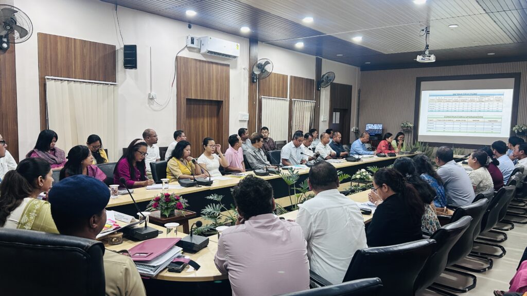 Raksha Khadse Undertakes District Review in East Garo Hills