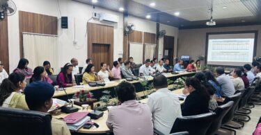 Raksha Khadse Undertakes District Review in East Garo Hills
