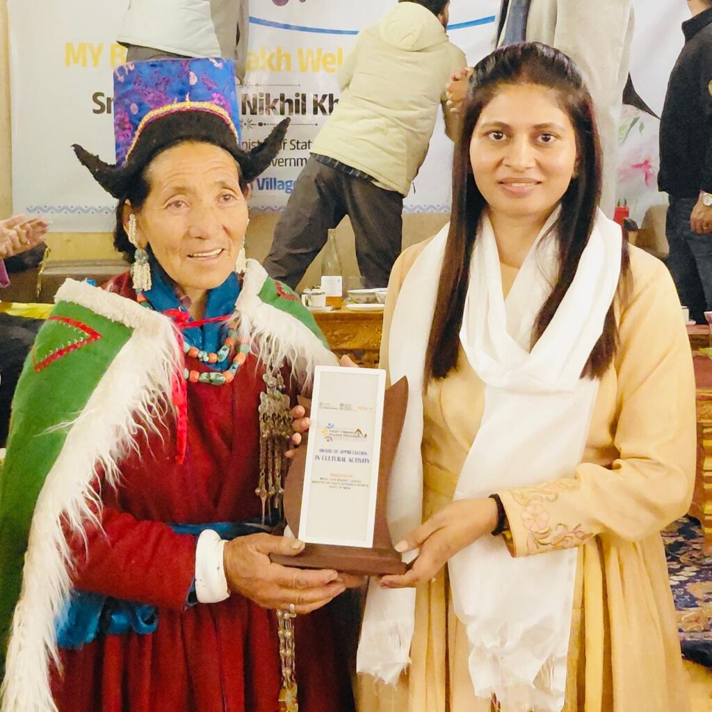 Raksha Khadse concludes 3-day visit to Ladakh border villages